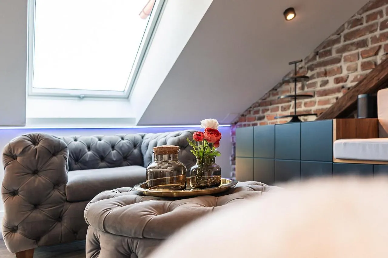 Crest - Riverside Lofts Mit Parken I Balkon I Kueche I Regendusche Passau 0*,  Almanya