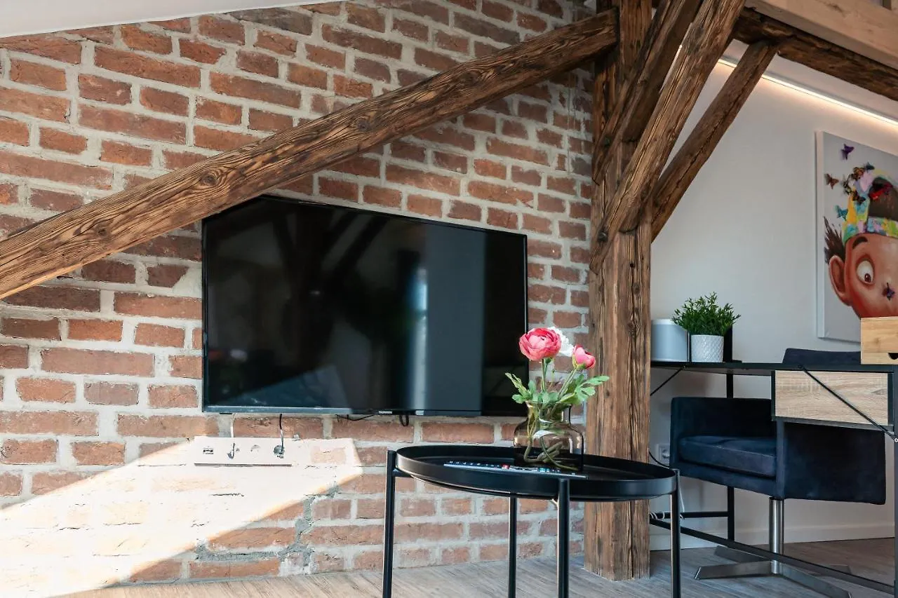 Daire Crest - Riverside Lofts Mit Parken I Balkon I Kueche I Regendusche Passau