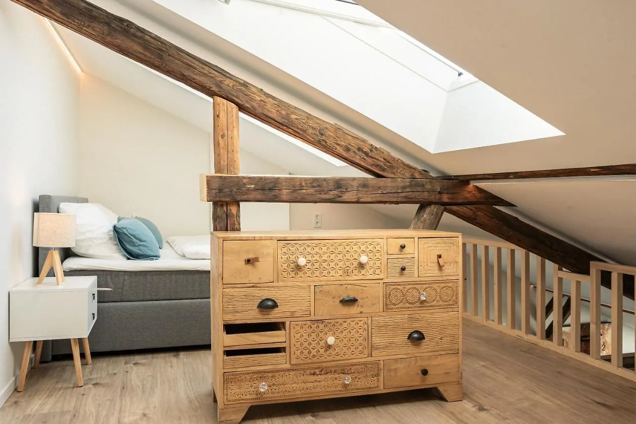 Apartment Crest - Riverside Lofts Mit Parken I Balkon I Kueche I Regendusche Passau