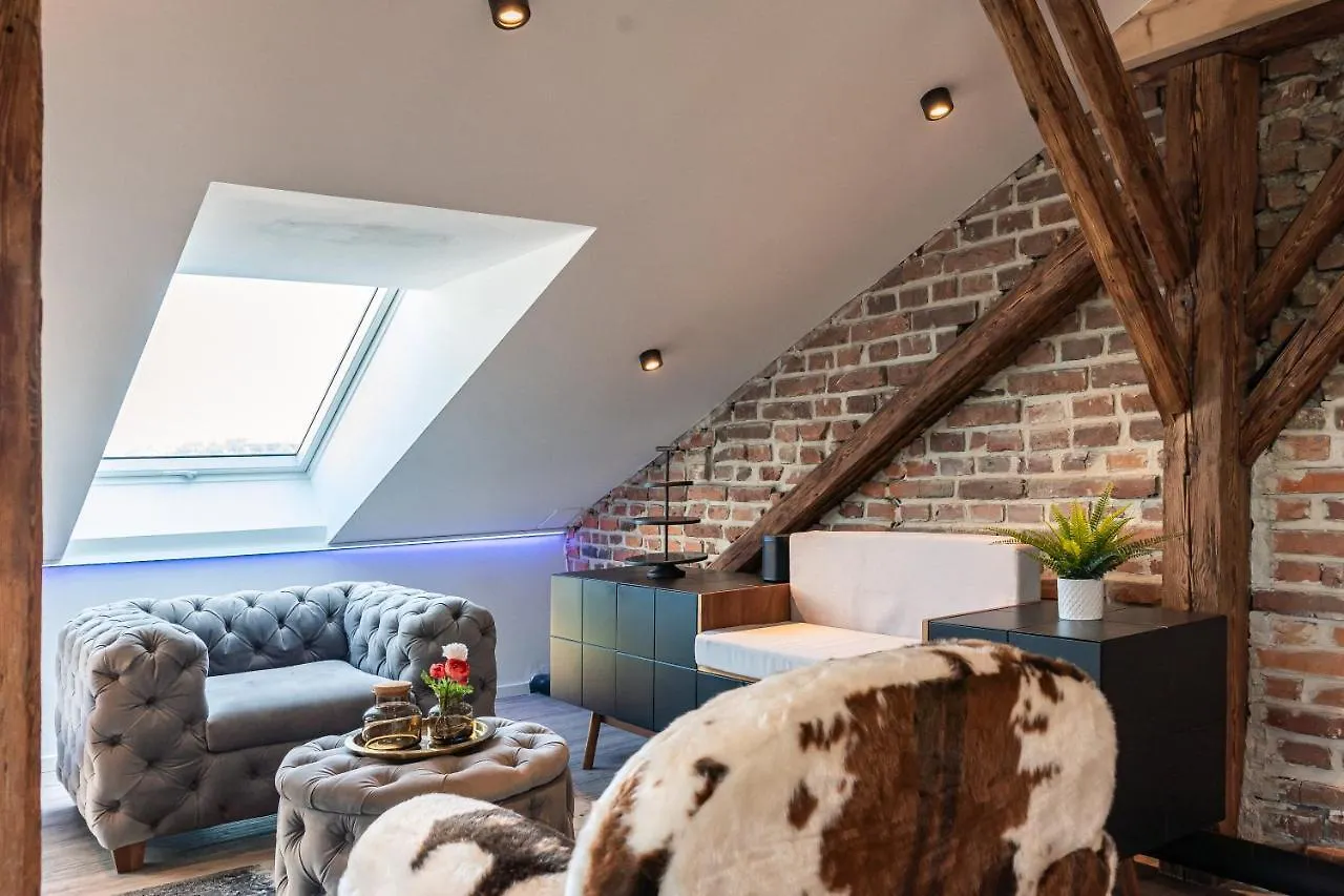 Crest - Riverside Lofts Mit Parken I Balkon I Kueche I Regendusche Passau