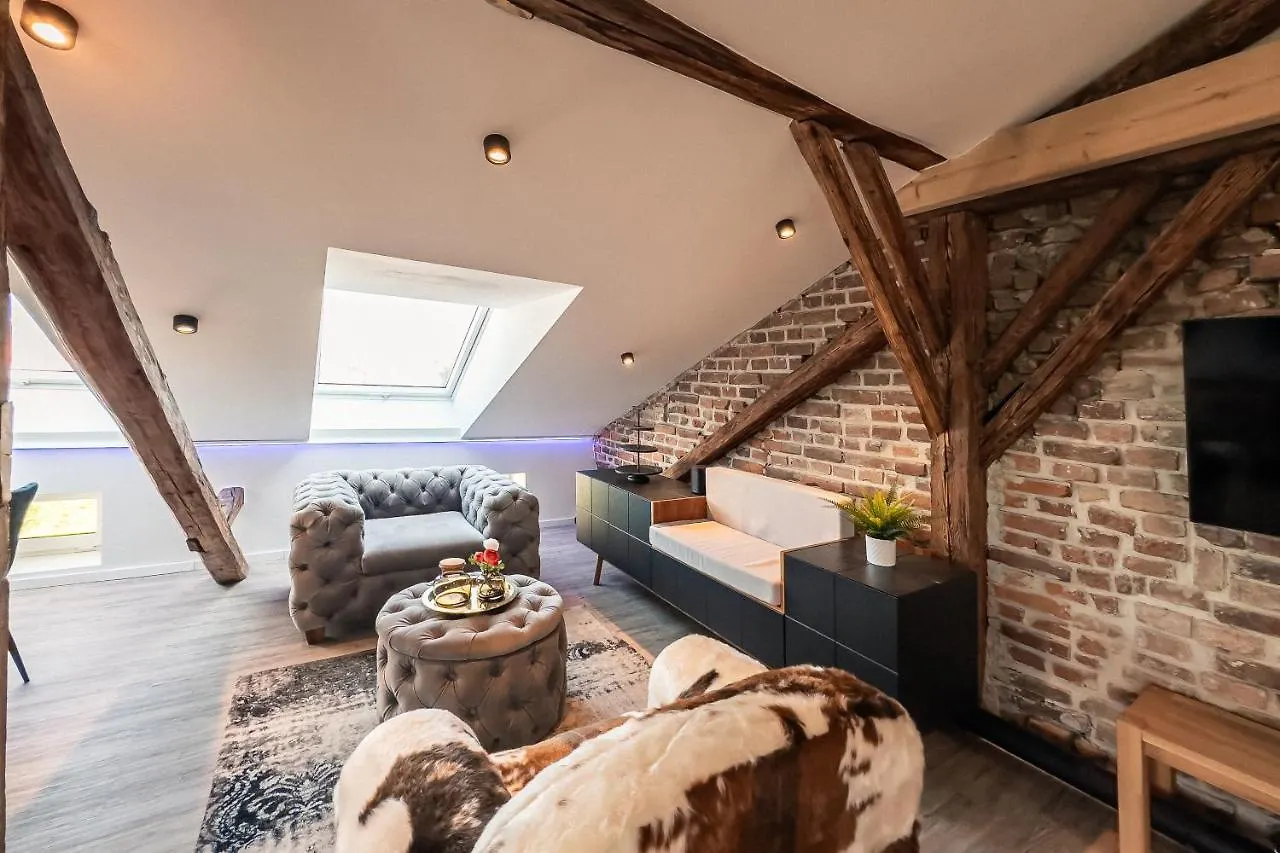 Crest - Riverside Lofts Mit Parken I Balkon I Kueche I Regendusche Passau 0*,  Germany